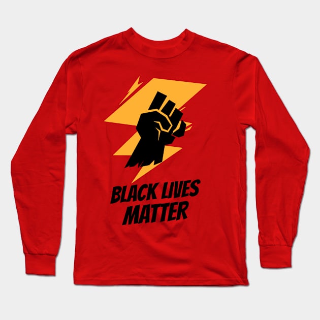 Black Lives Matter Long Sleeve T-Shirt by BreakTheirRules